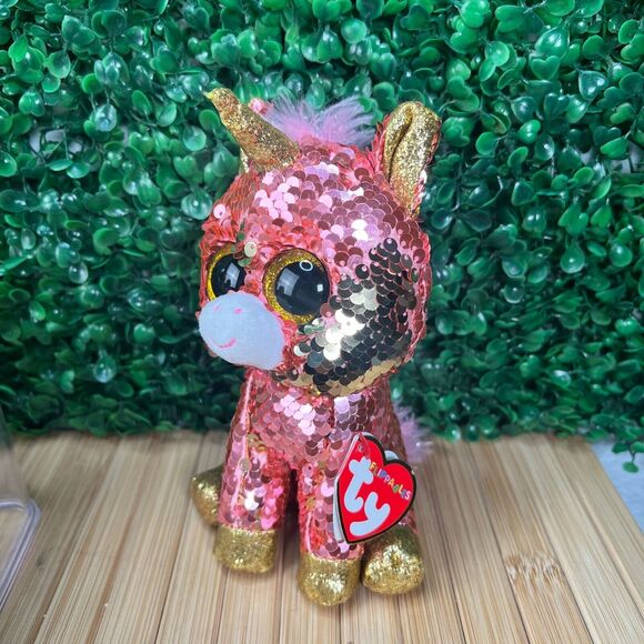 NWT Lot 10 Beanie Boos Percy Jamal Darlin Bamboo Magic Heather Owlette Chickie - Picture 8 of 11